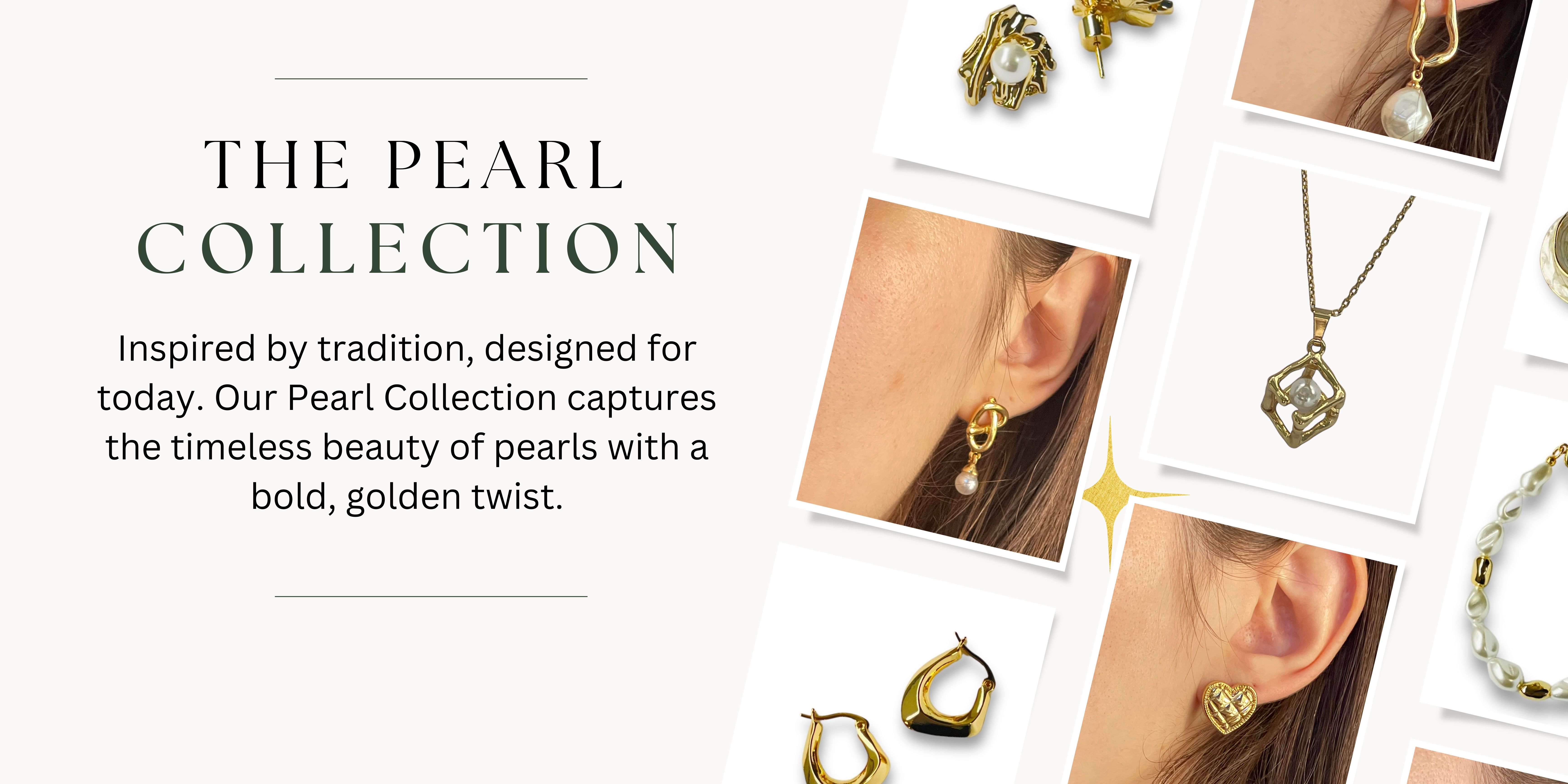 EVN Jewellery pearl and gold product